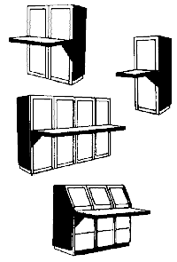 Writing Shelves for Trimline and Spartan Series